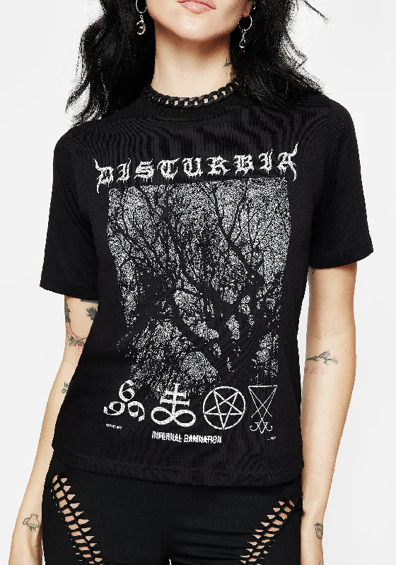 Infernal Graphic Print T-Shirt