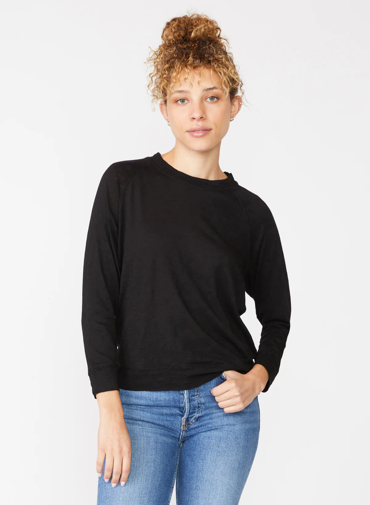 Supima Slub Jersey Sweatshirt Tee