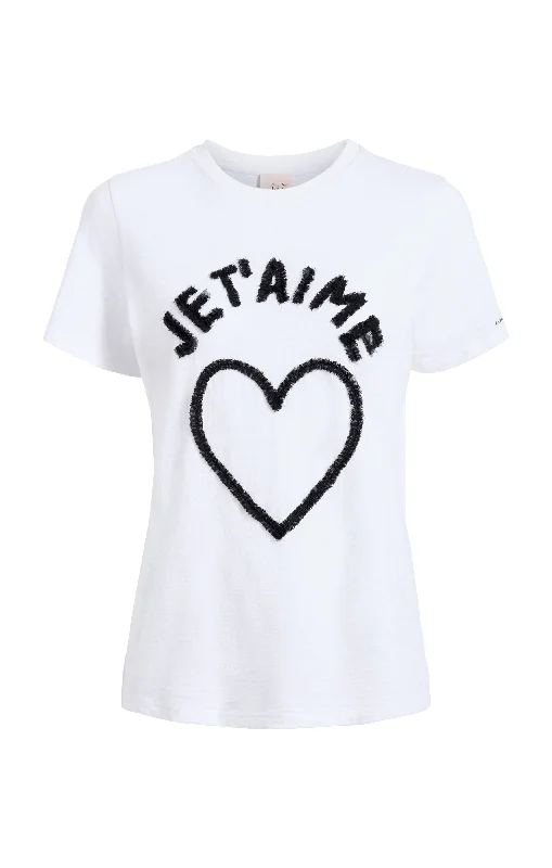 Textured Je T'aime Tee