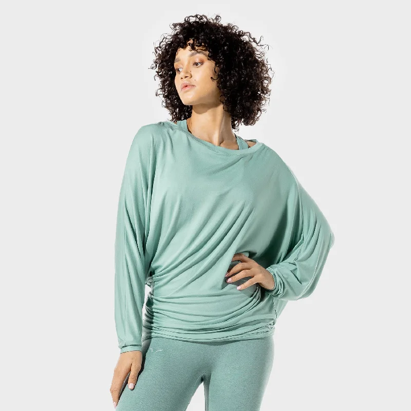 Women's Fitness - Drape Tee - Basil