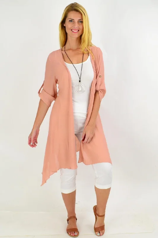 Blush Easy Wear Long Summer Cardi