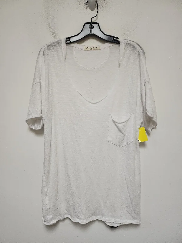 Top Short Sleeve Basic By We The Free In White, Size: M