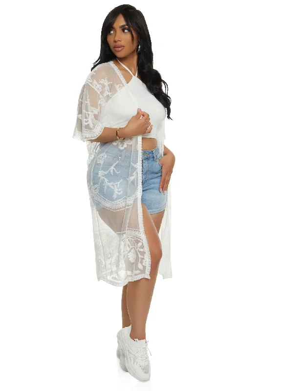 Iris Bohemian Lace Kimono