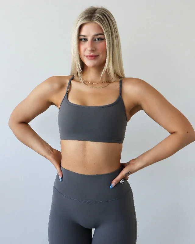 Core Sports Bra - Stone