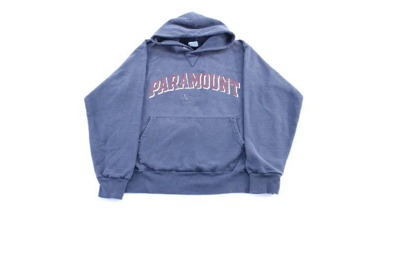 90's Champion Embroidered Logo Paramount University Pullover Hoodie