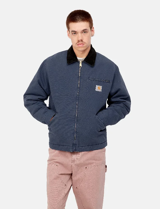 Carhartt-WIP OG Detroit Jacket - Enzian Blue/Black