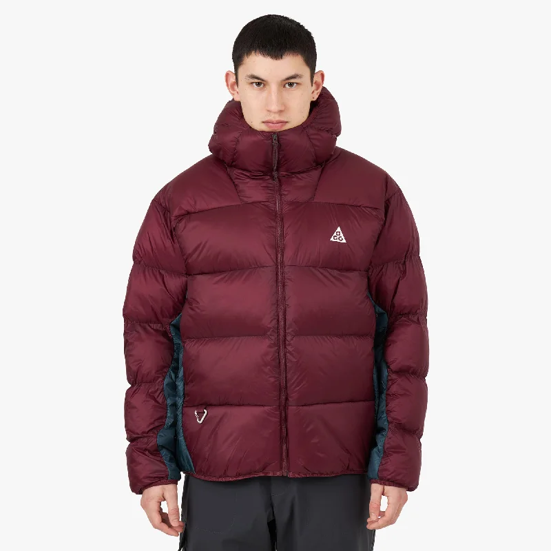 Nike ACG Therma-FIT ADV Lunar Lake Jacket Night Maroon / Deep Jungle