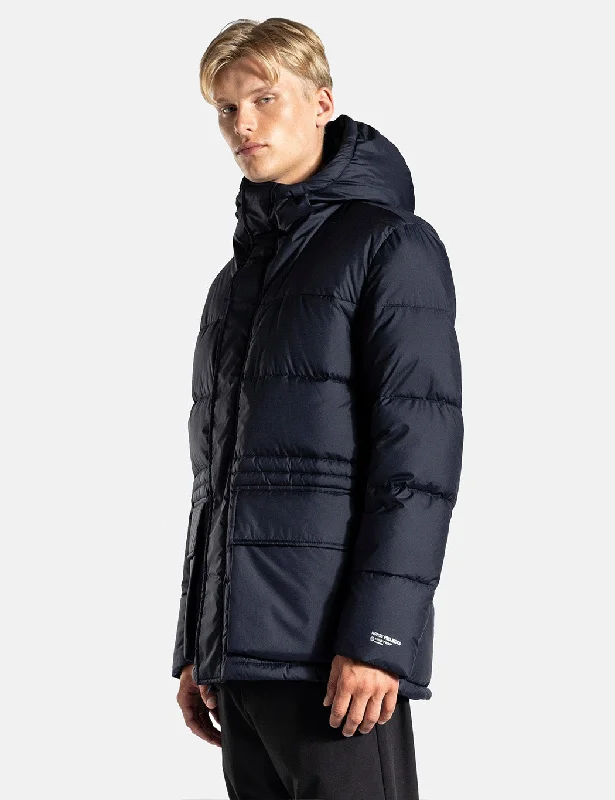 Norse Projects Willum Down Pertex Quantum Jacket - Dark Navy Blue