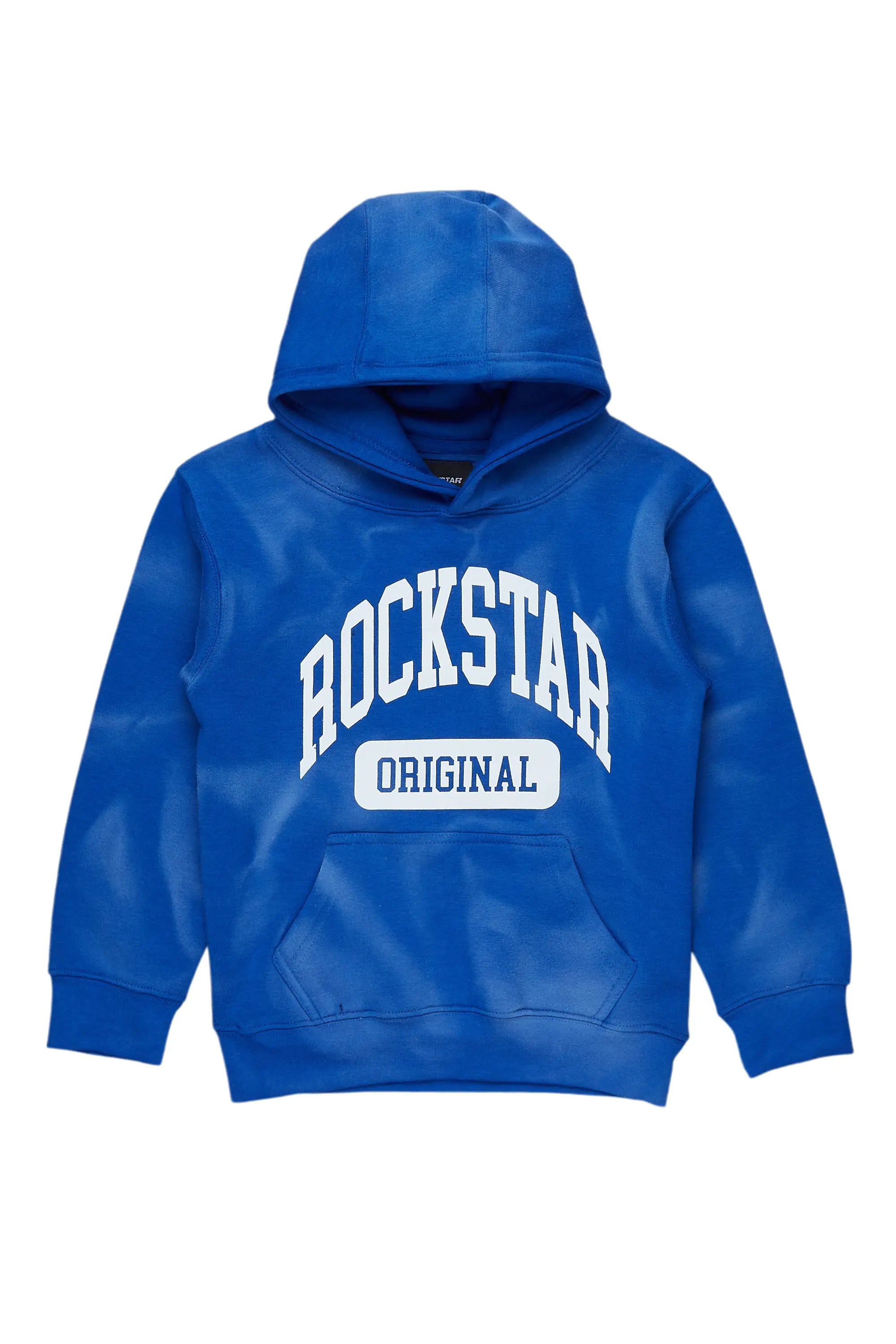 Boys Member Royal Blue Graphic Hoodie