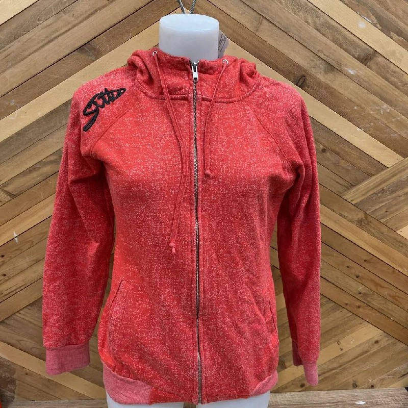 Sitka - Women's Full-Zip Hoodie: Red-women-SM