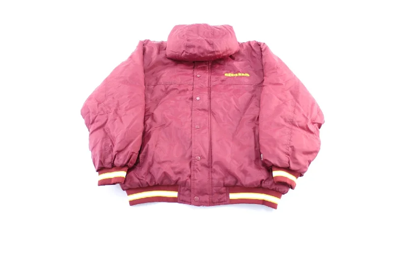 Vintage Reebok Embroidered Logo Washington Redskins Zip Up Jacket