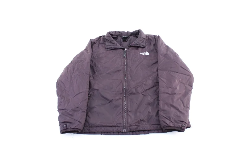 Women's The North Face Embroidered Logo Purple Jacket