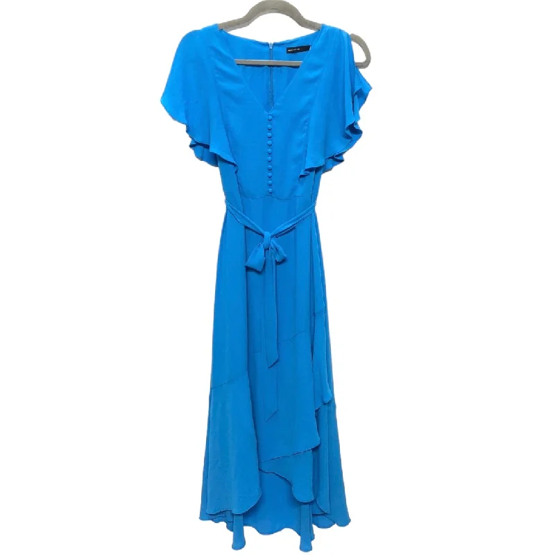 Blue Dress Casual Midi Karen Millen, Size 4