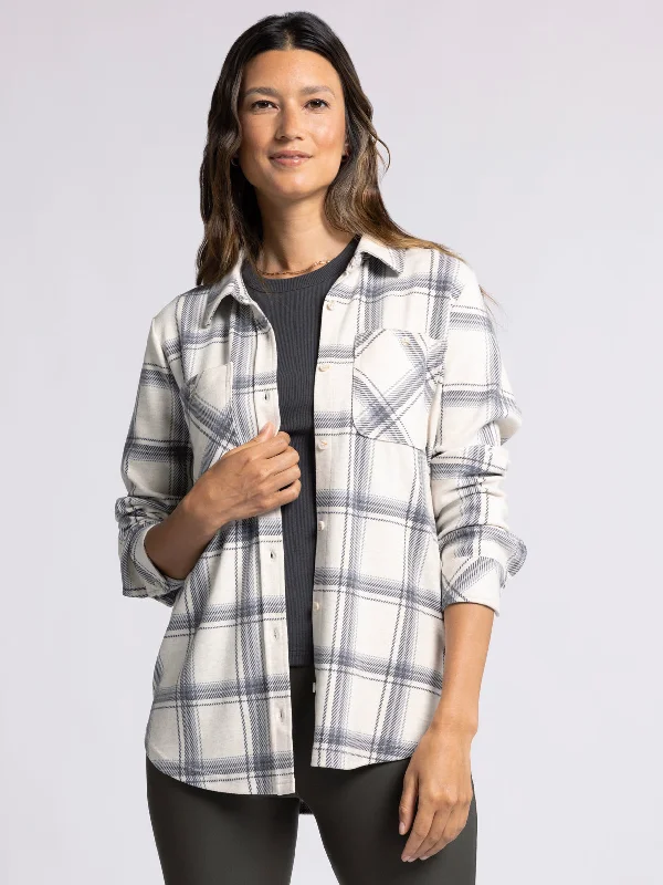 BLACK GREY PLAID